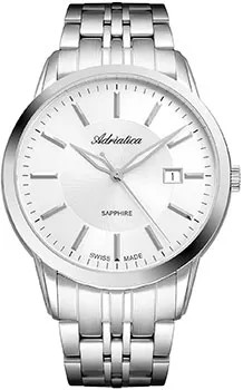 Швейцарские наручные  мужские часы Adriatica 8306.5113Q. Коллекция Classic