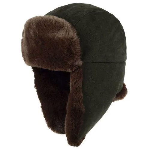 Шапка STETSON арт. 9291104 BOMBER CAP SOFT COTTON (темно-зеленый), размер 57