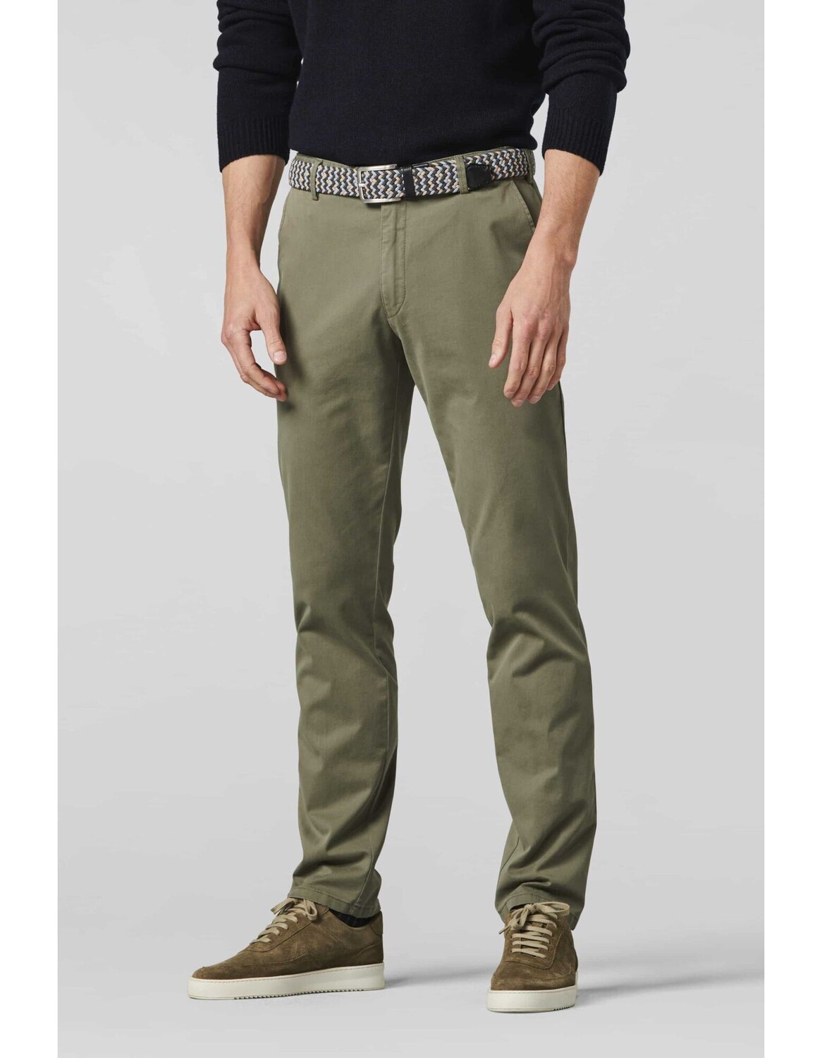Брюки чинос Meyer Hose Oslo, зеленый