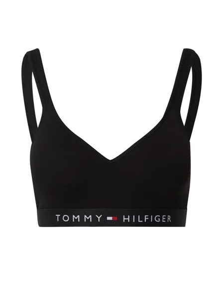 Бюстгальтер без косточек Tommy Hilfiger, черный