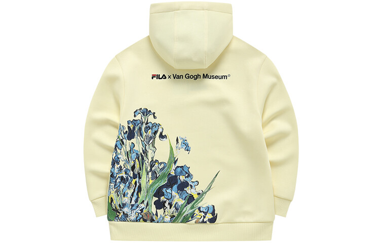 Свитшот женский Glow Yellow Fila