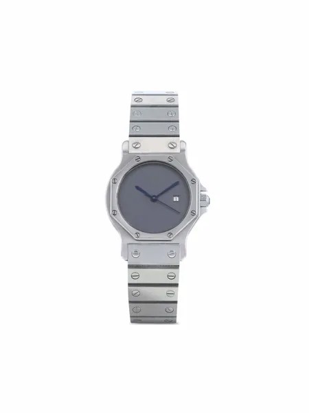 Cartier наручные часы Santos Ronde pre-owned 29 мм 1990-х годов