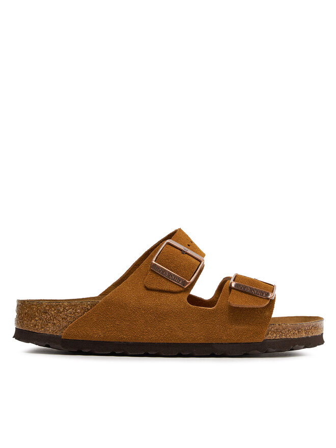 Тапочки Birkenstock, коричневый