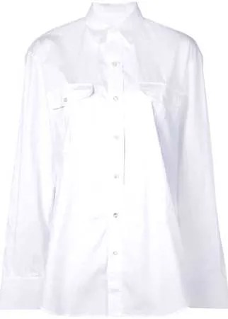 WARDROBE.NYC поплиновая рубашка строгого кроя