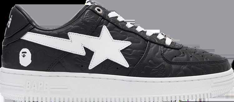 Кроссовки Wmns Bapesta #3 'Line Camo Black', черный