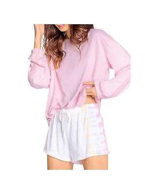 Шорты для сна цвета слоновой кости PJSALVAGE Intimates S