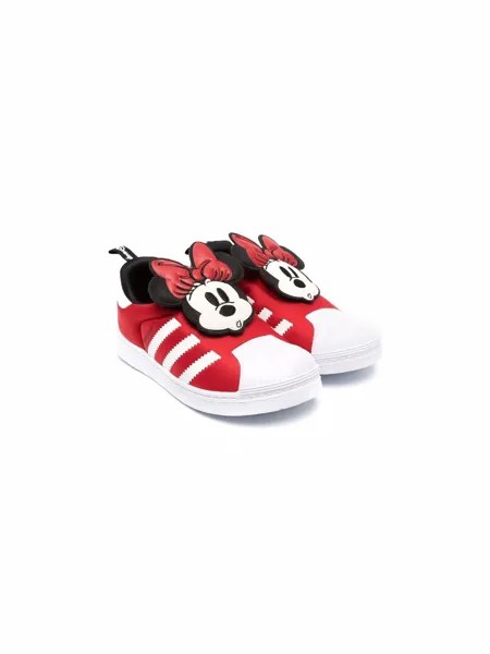 Adidas Kids кеды Minnie Superstar