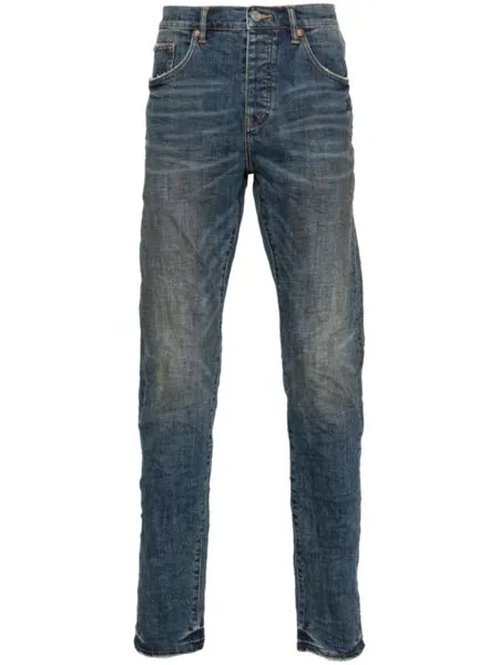 Purple Brand прямые джинсы Mechanic Vintage, синий