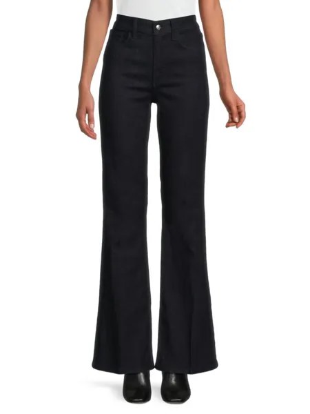 Расклешенные джинсы с высокой посадкой Nermorosa Joe'S Jeans, цвет Dark Denim