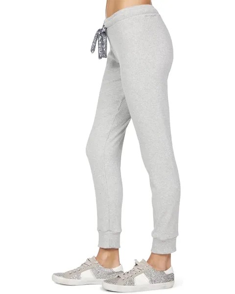 Брюки Michael Lauren Kinzie Pants w/ Contrast Sequin, цвет Heather Grey