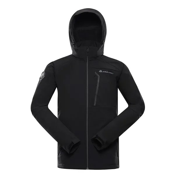 Спортивная куртка Alpine Pro Hoor softshell, черный