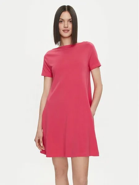 Платье стандартного кроя United Colors Of Benetton, розовый