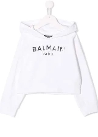 Balmain Kids худи с логотипом