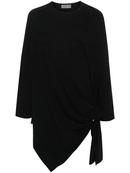 20/- асимметричный джемпер Yohji Yamamoto, черный