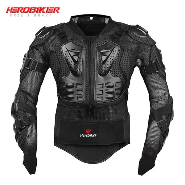 Спортивная мотоциклетная Защитная куртка HEROBIKER, бандаж для поддержки тела, защита для мотокросса, защитное снаряжение, защита груди