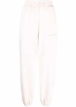 MSGM спортивные брюки из органического хлопка