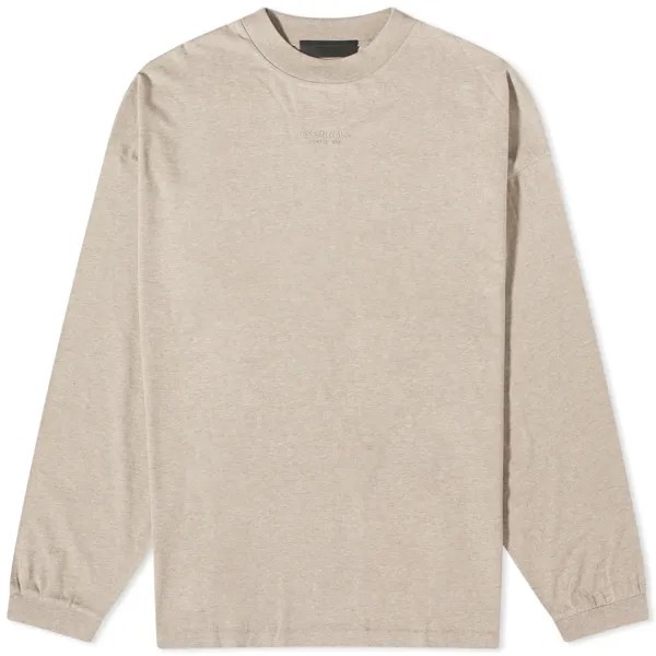 Лонгслив Fear Of God Essentials Essentials, бежевый