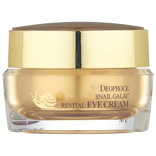 Deoproce Крем для век с муцином улитки Snail Galac Revital Eye Cream 30 г