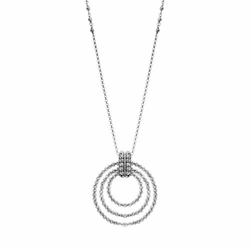 Колье ELEMENT47, серебро, 925 проба, длина 70 см.