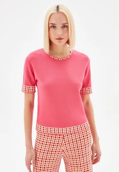 Футболка с принтом PENNY adL, цвет printed fuschia
