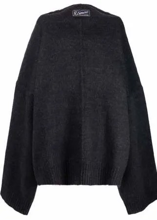Raf Simons джемпер с объемными рукавами