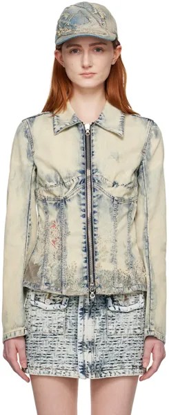 Off-White Джинсовая куртка De-Milli-Fsc Diesel