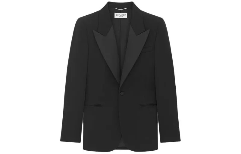 SAINT LAURENT Мужской деловой костюм, цвет Black