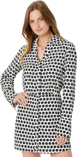 Платье Sanctuary Modern Shirtdress, цвет Optical Dot