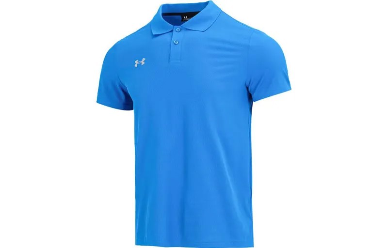 Рубашка поло мужская синяя Under Armour, синий