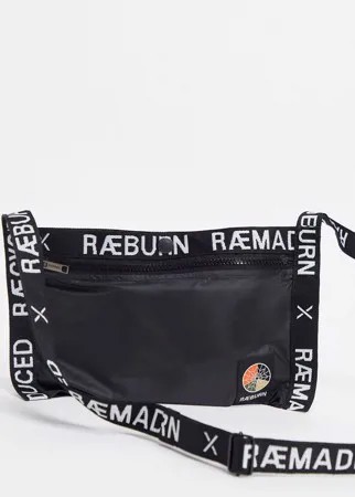 Черная сумка для полетов из переработанного полиэстера Raeburn-Черный цвет