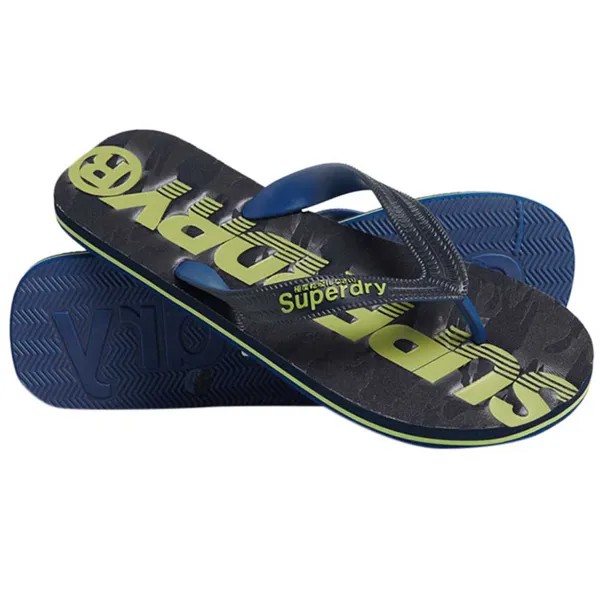 Шлепанцы Superdry Scuba Camo, синий