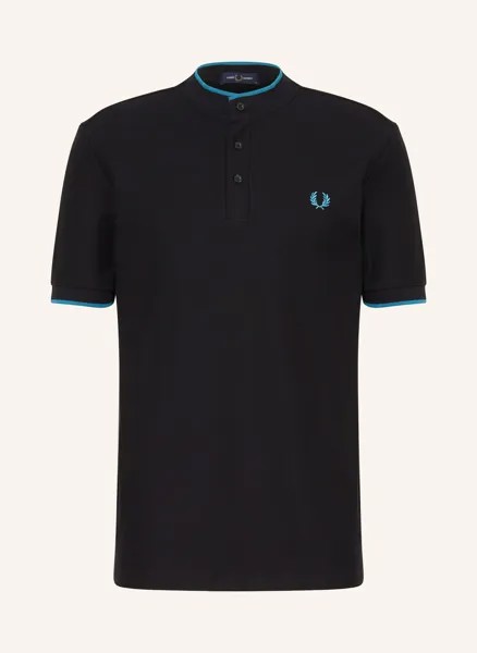 Рубашка-Поло из пике Fred Perry, черный