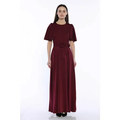 Платье ампир EMANSIPE, полуприлегающее, макси, размер 44, бордовый