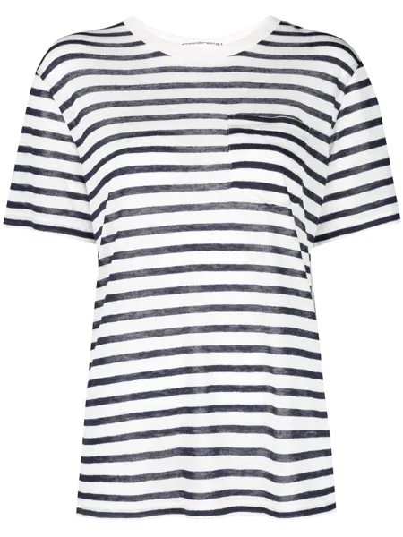 Alexanderwang.t футболка в полоску