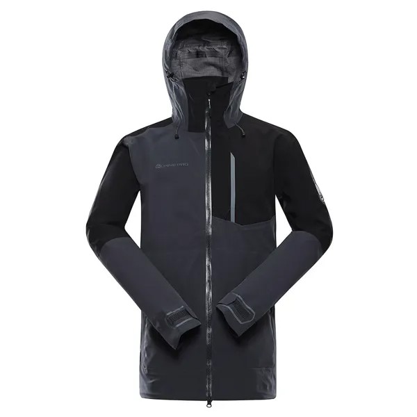 Куртка Alpine Pro Gor Full Zip Rain, черный