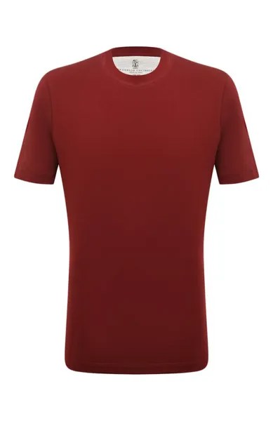Хлопковая футболка Brunello Cucinelli