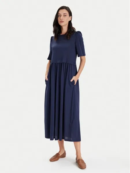 Платье стандартного кроя Weekend Max Mara, синий