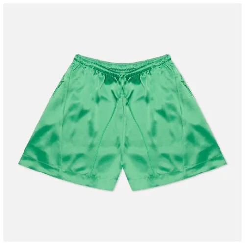 Женские шорты Y-3 Classic Tech Silk зелёный , Размер XS