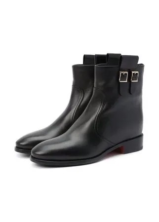 Кожаные ботинки Santoni
