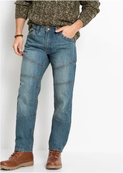 Прямые джинсы обычного кроя John Baner Jeanswear, синий