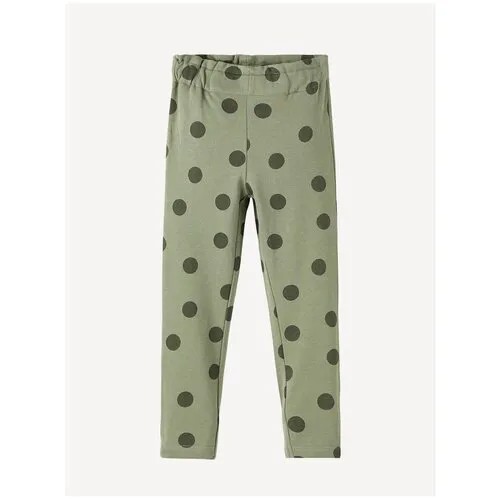 Name it, брюки для девочки, Цвет: серо-зеленый, размер: 92