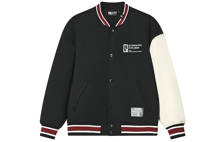 Мужская бейсбольная майка FILA, цвет Black
