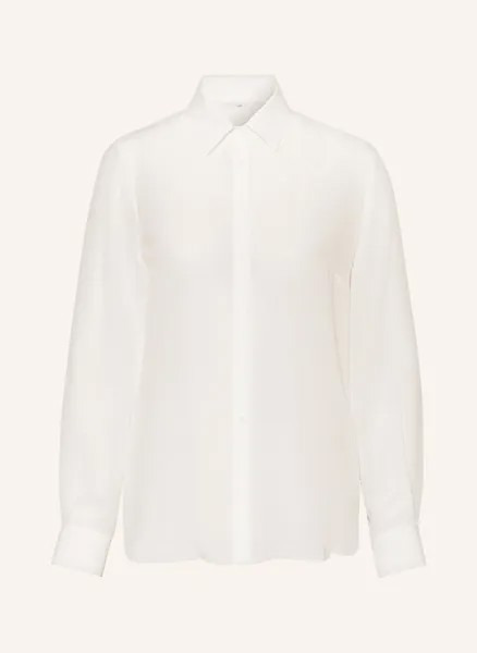 Блуза рубашка Sophie MAGETTA aus Seide, белый