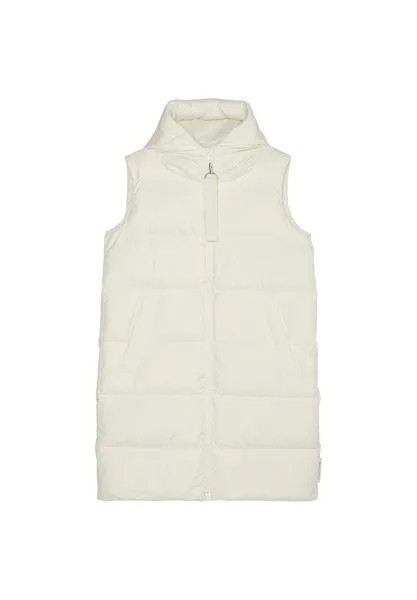 Жилет Marc O'Polo ДЛИННЫЕ ФИКСИРОВАННЫЕ КАРМАНЫ С КАПЮШОНОМ, цвет creamy white