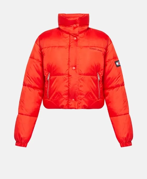 Зимняя куртка Tommy Jeans, светло-красный