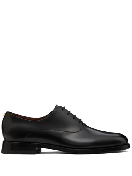 Valentino Garavani оксфорды с логотипом VLogo, черный