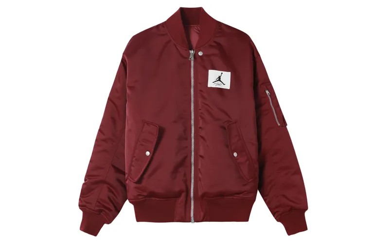 Джордан Мужская куртка, цвет cherry wood red