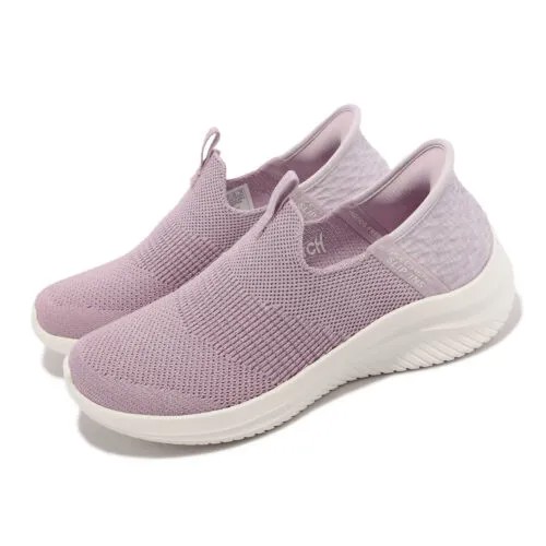 Женские повседневные слипоны Skechers Ultra Flex 3.0-Smooth Step лиловые фиолетовые 149709-MVE