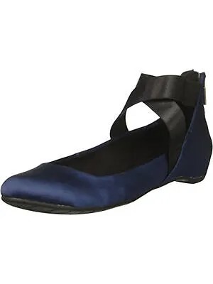 KENNETH COLE Женские темно-синие балетки с эластичными ремешками Pro-time с круглым носком, размер 6,5 м