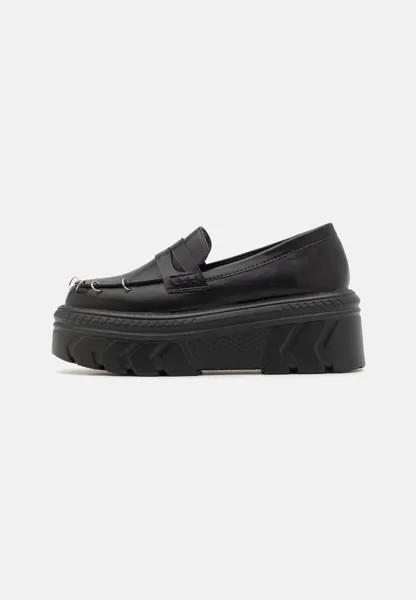 Туфли на платформе ESGAR CHUNKY PUNK LOAFERS Koi Footwear, цвет black